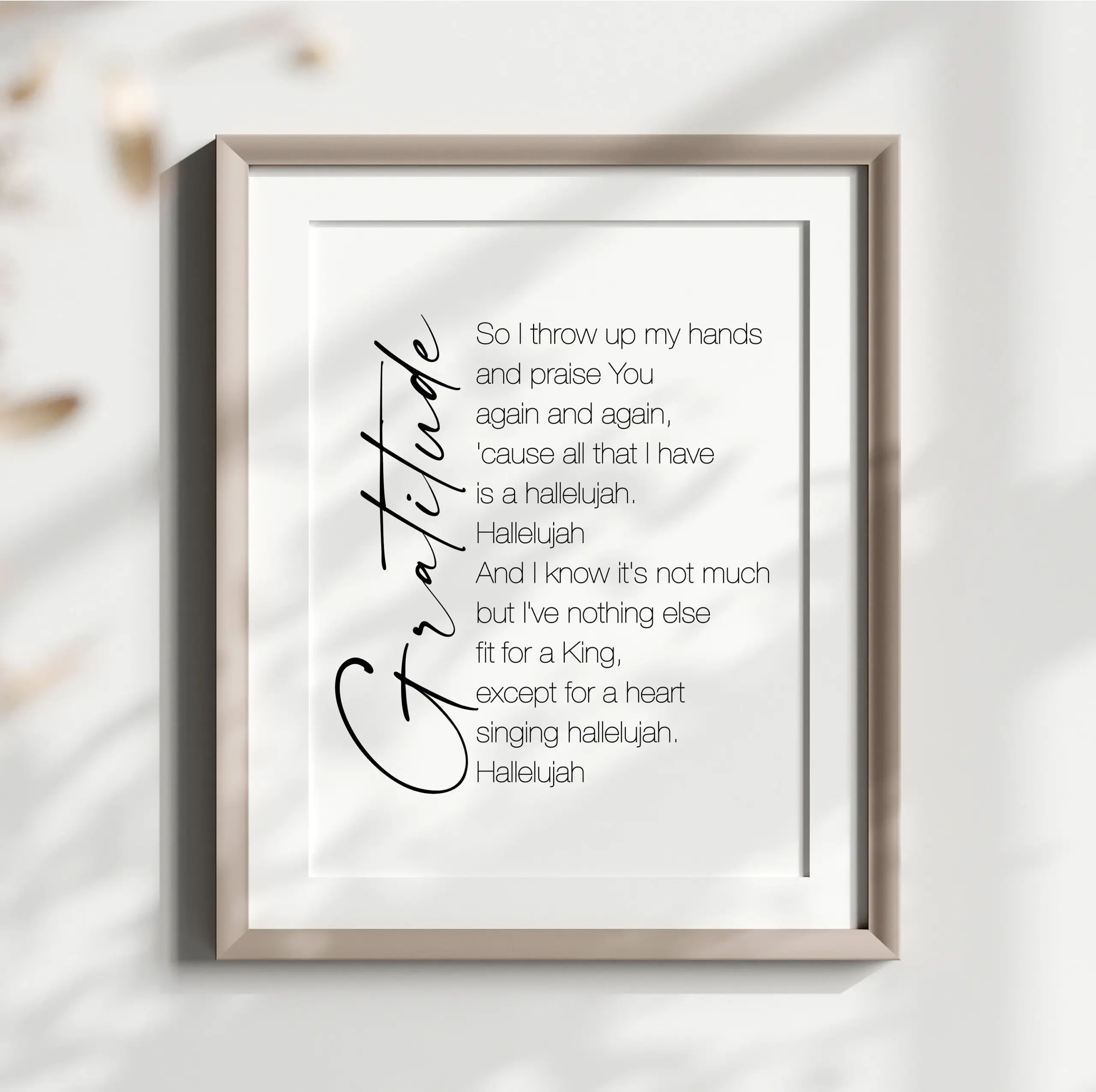 Gratitude Digital Download Gratitude
