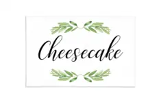 Greenery Food Labels Printable