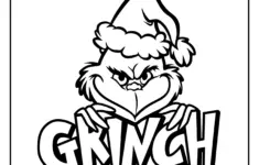 Grinch Coloring Pages