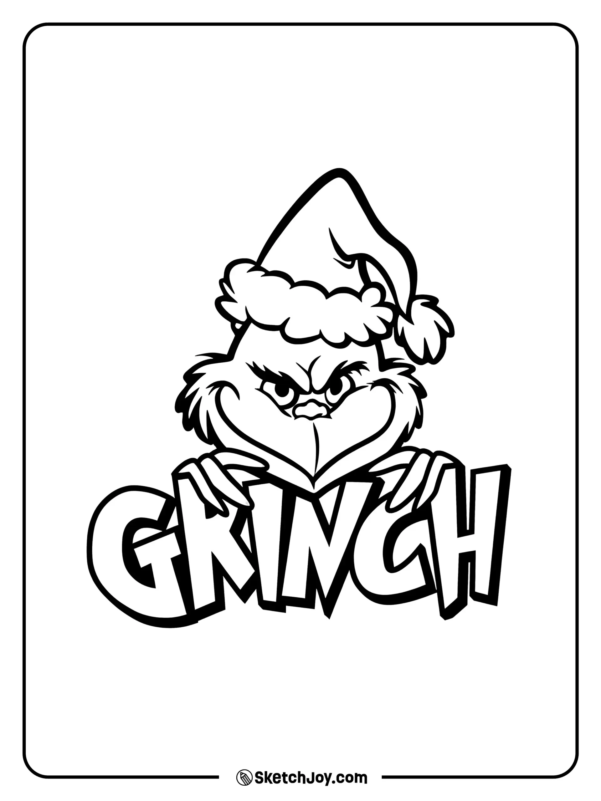 Grinch Coloring Pages