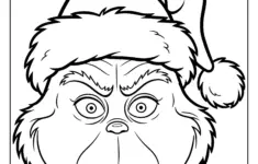 Grinch Coloring Pages