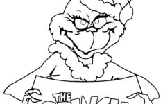 Grinch Coloring Pages Free