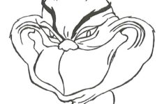 Grinch Coloring Pages Free