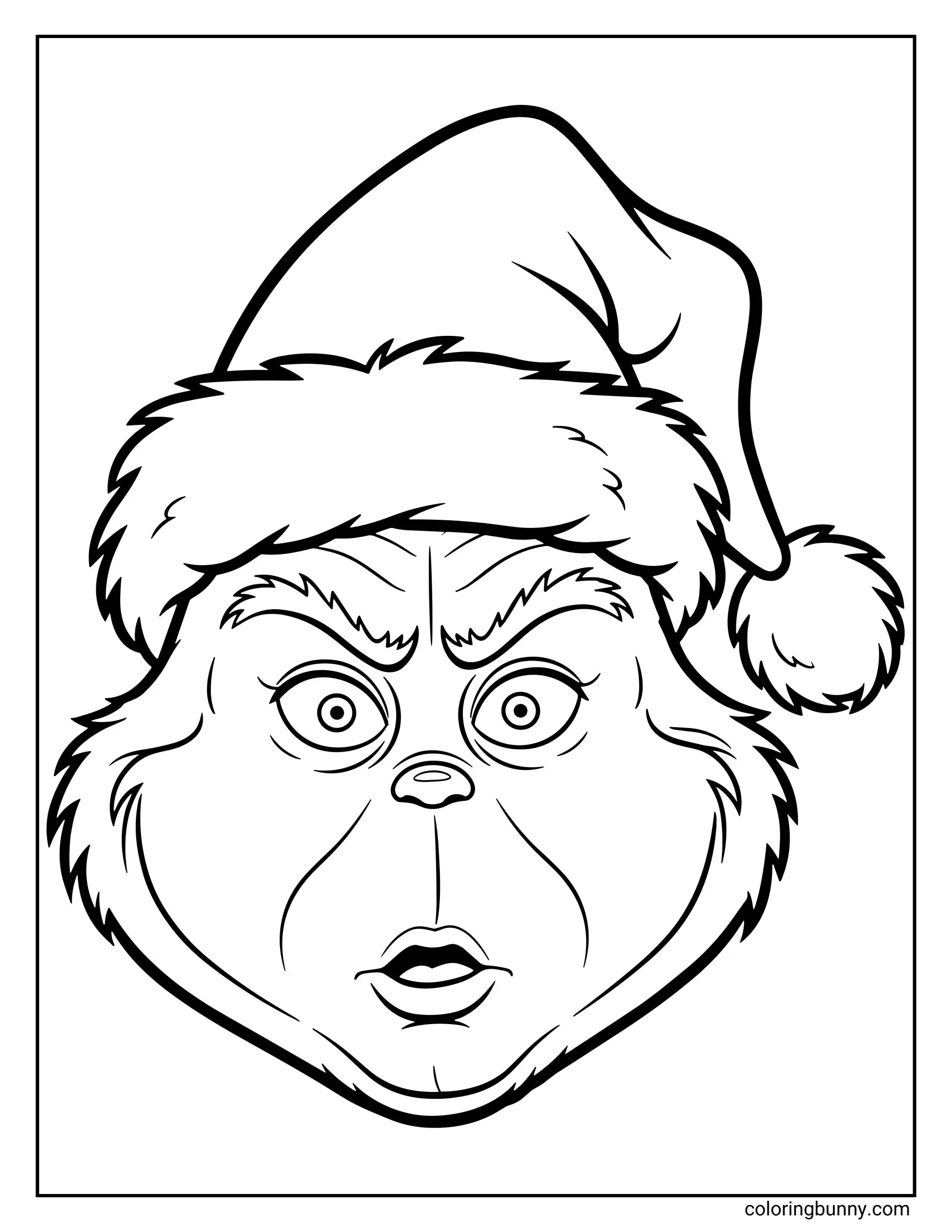 free printable grinch face template free printable grinch face template