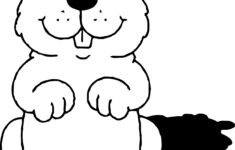 Groundhog Coloring Pages
