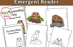 Groundhog Day Emergent Reader Book And Activities Early Reader Mini Book