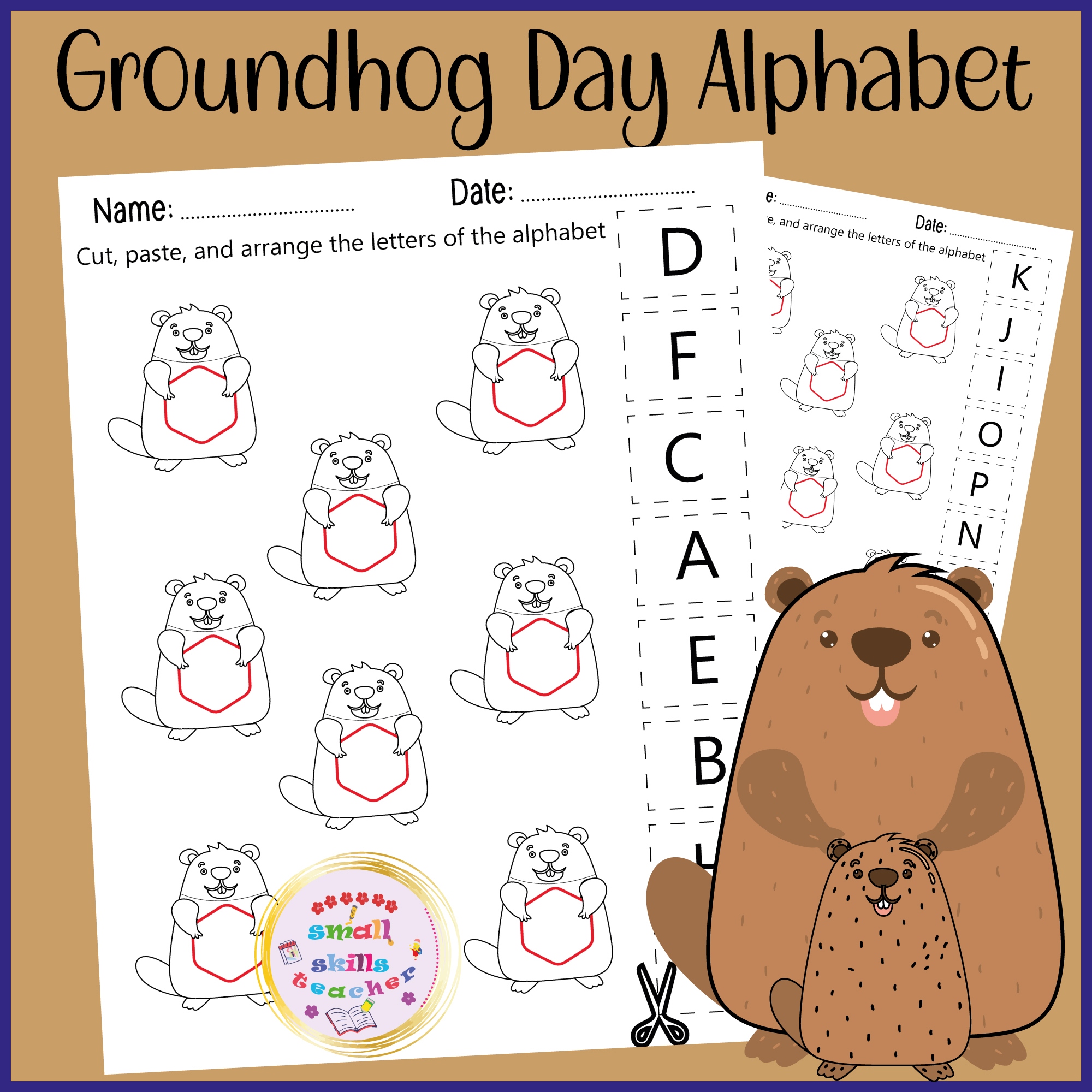 Groundhog Day Preschool Worksheets Activities Groundhog Day Preschool Worksheets Activities