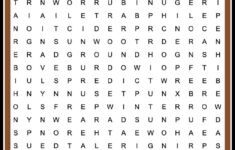 Groundhog Day Word Search