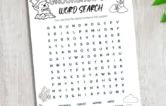 Groundhog Day Word Search