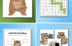 Groundhog Letter Mazes
