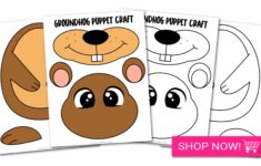 Groundhog Puppet