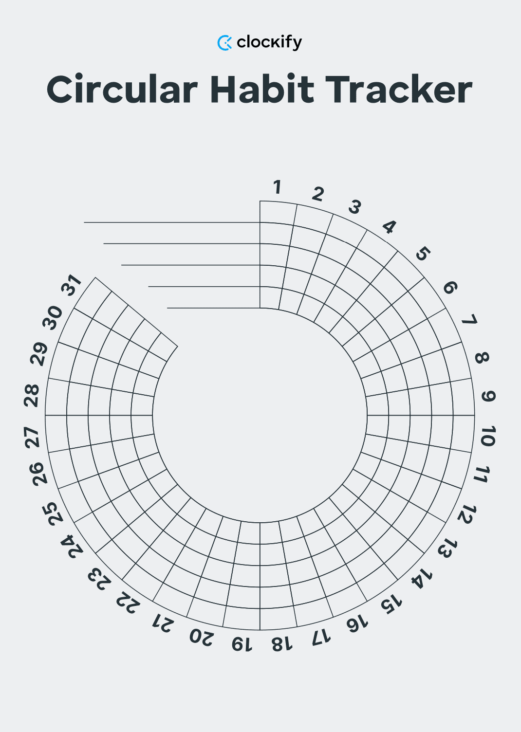 Habit Tracker Templates