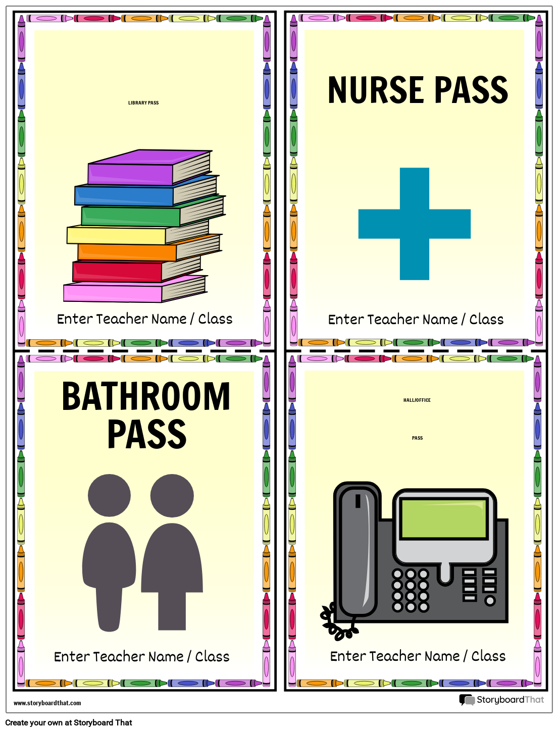 Hall Passes Hall Passes