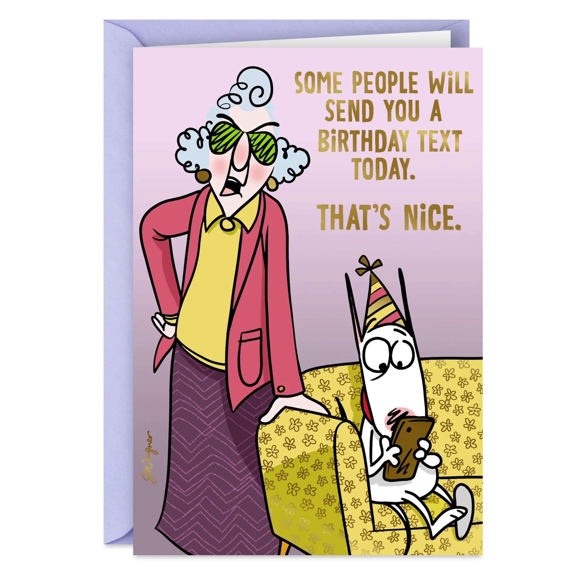 Hallmark Maxine Funny Birthday Card The Ones That Really Care