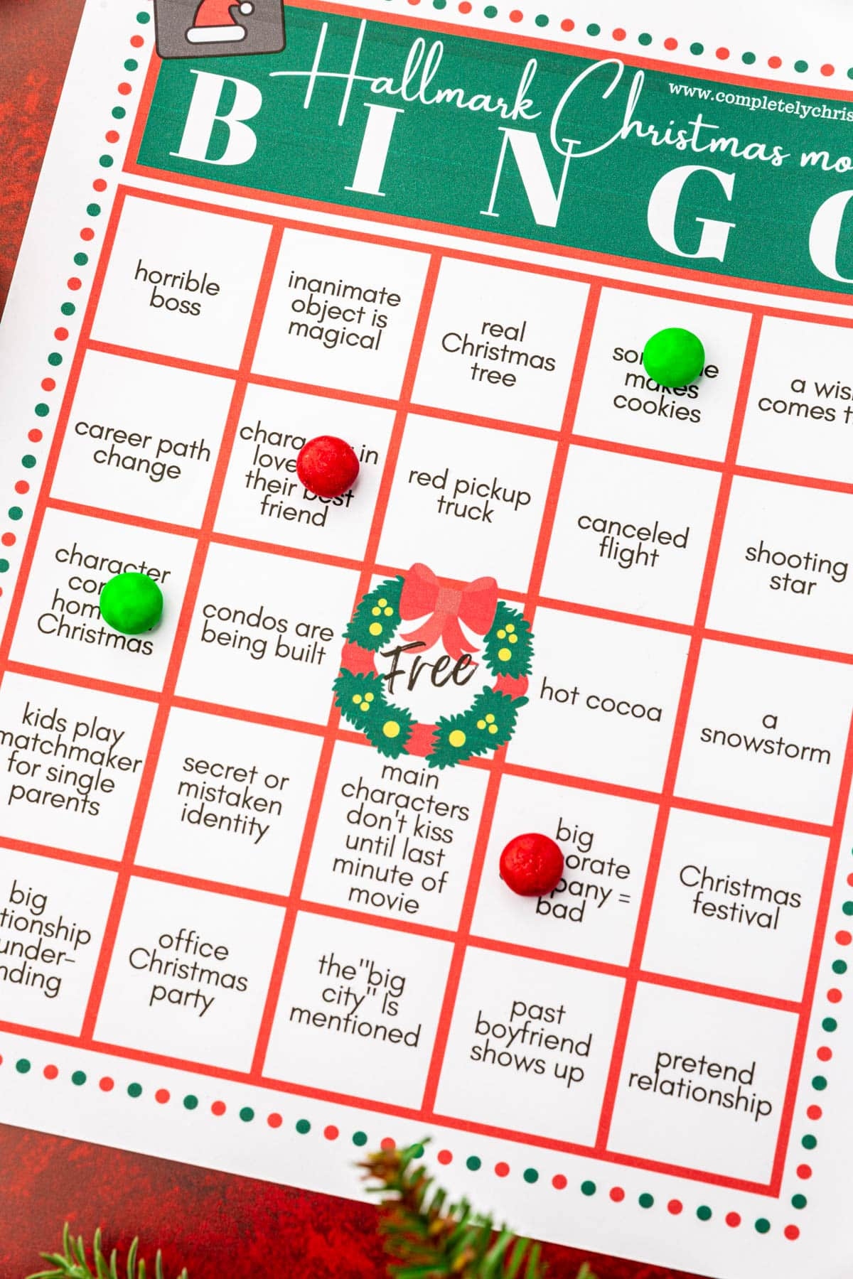 Hallmark Movie Bingo Hallmark Movie Bingo