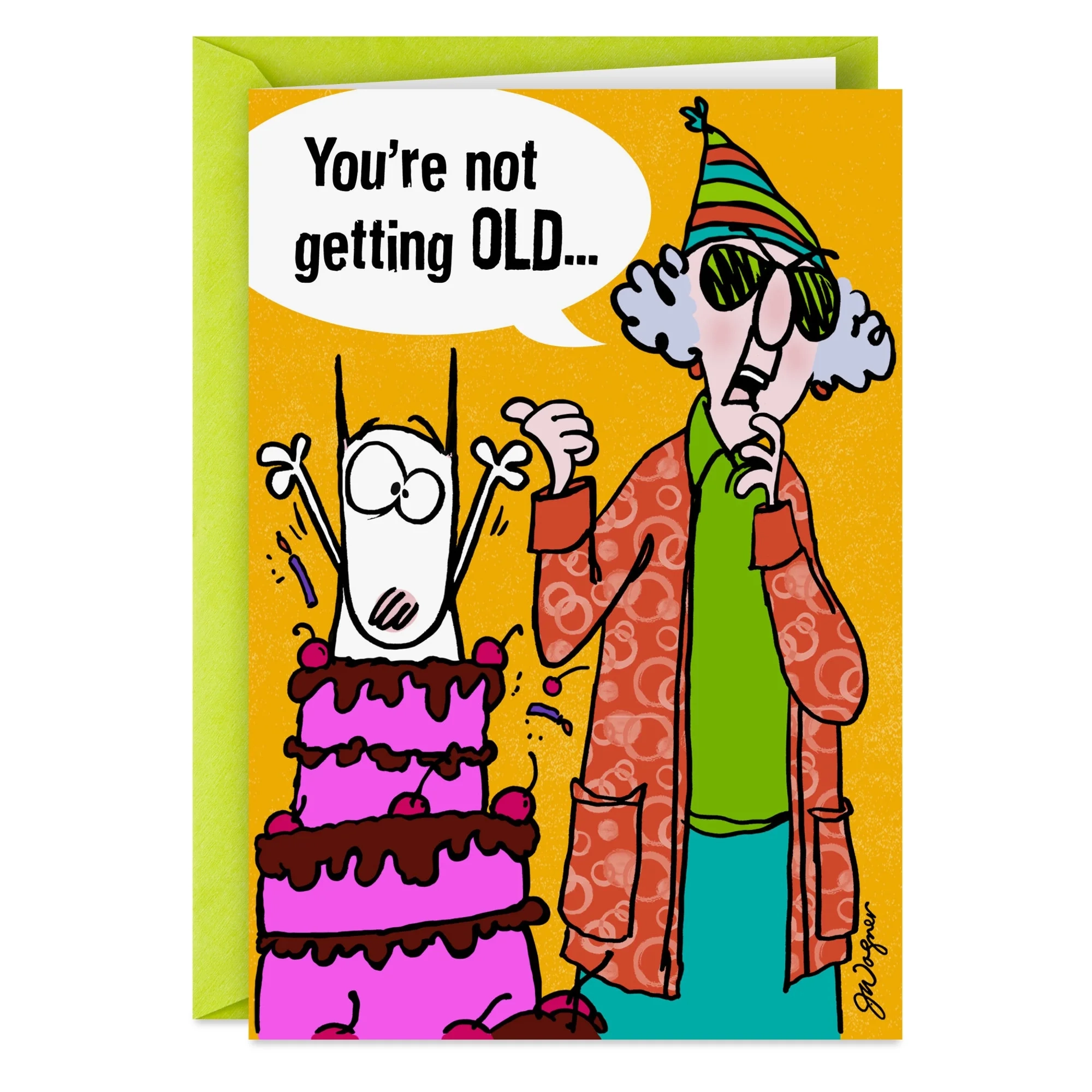 Hallmark Shoebox Maxine Funny Birthday Card You Re Not Getting Old