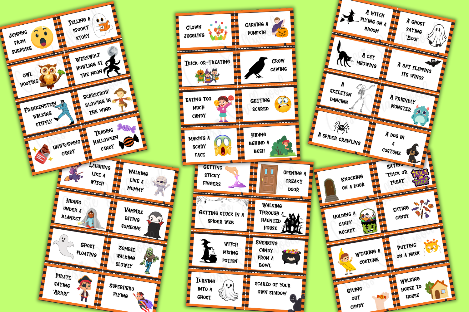 free printable charades cards free printable charades cards