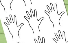Hand Outlines Templates