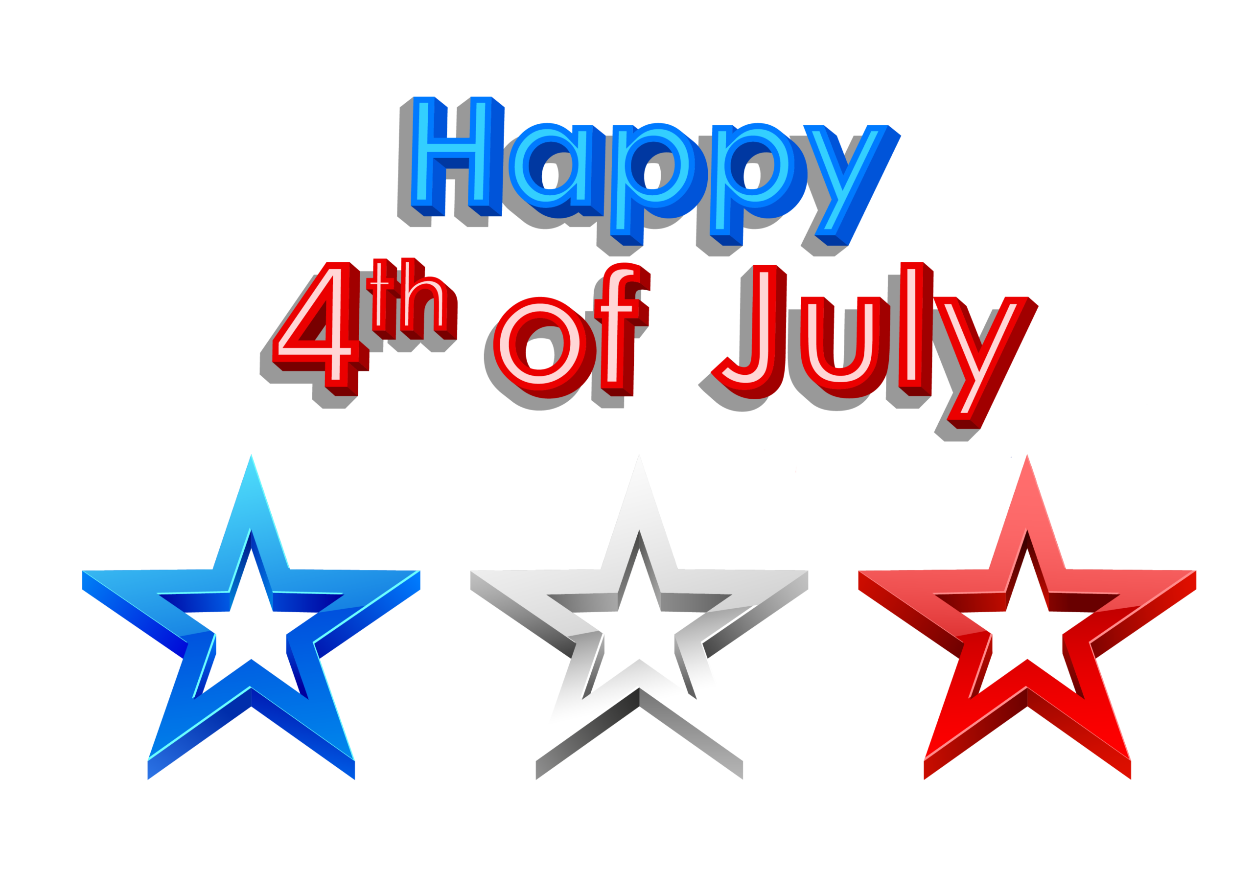 Happy 4th Of July PNG Clipart Picture Happy 4th Of July PNG Clipart Picture