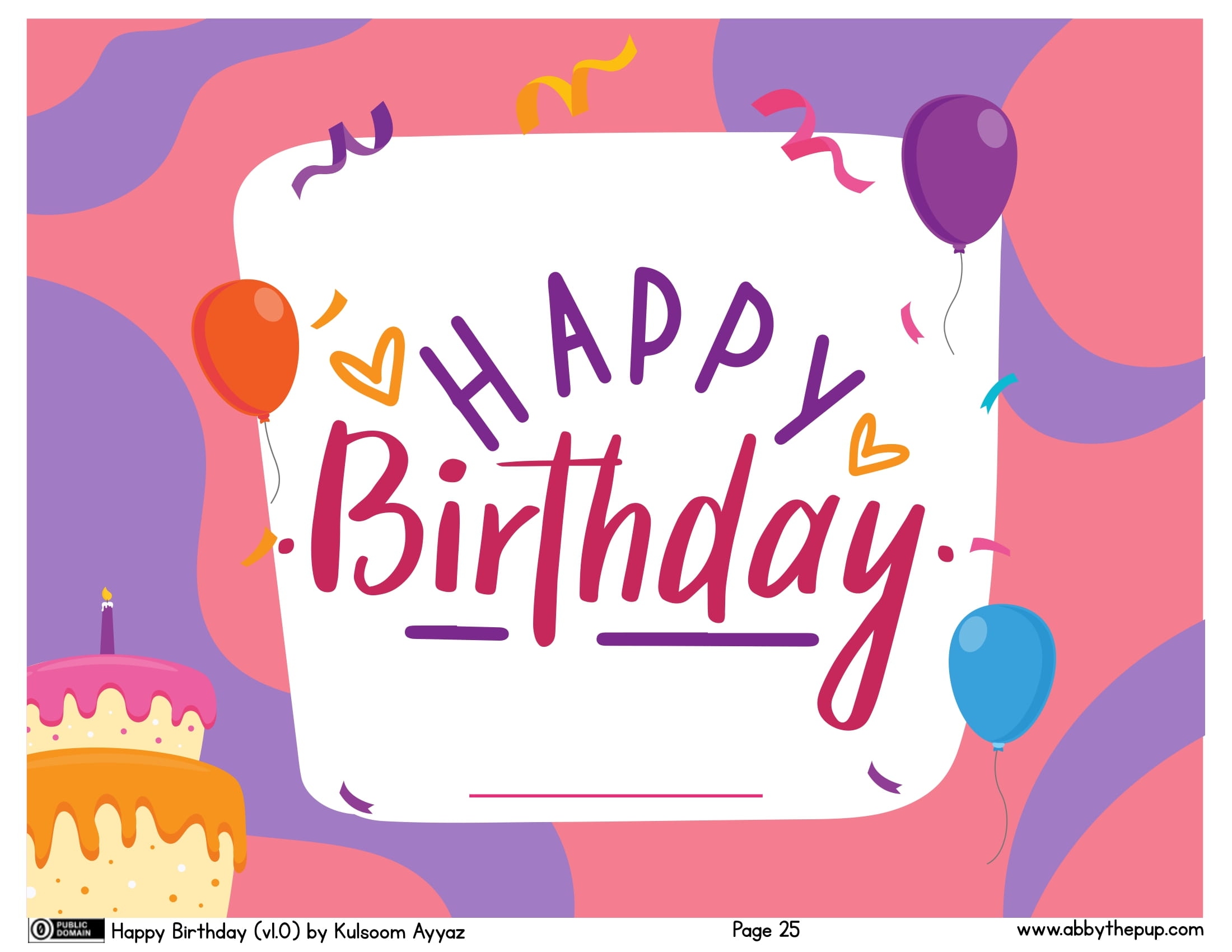Happy Birthday Poster Happy Birthday Poster