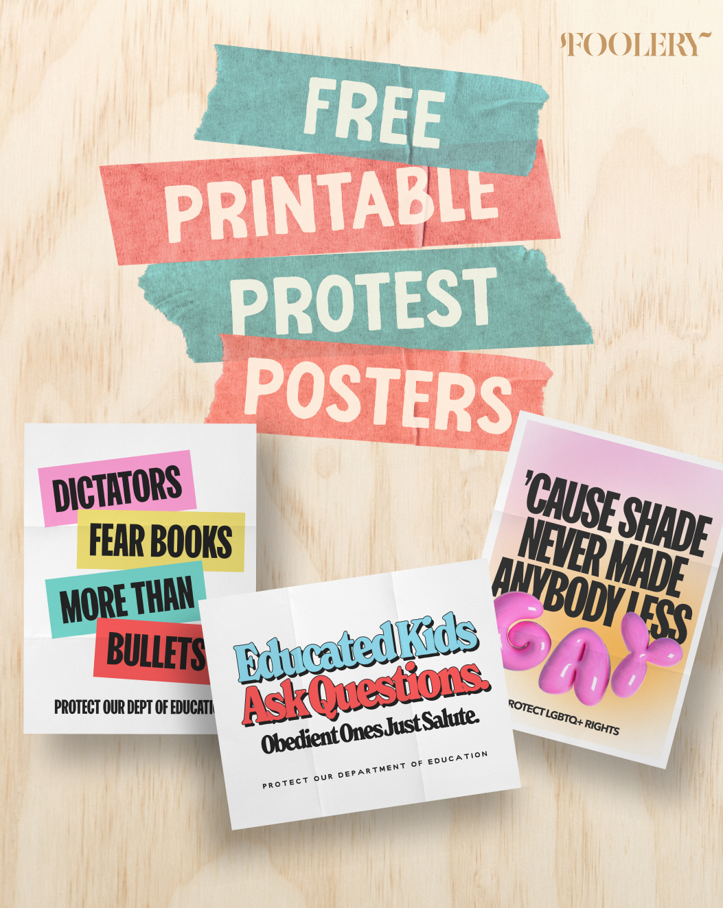 Happy Friday We Made Some Free Printable Protest