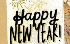 Happy New Year Card Printable