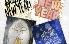 Happy New Year Card Printable