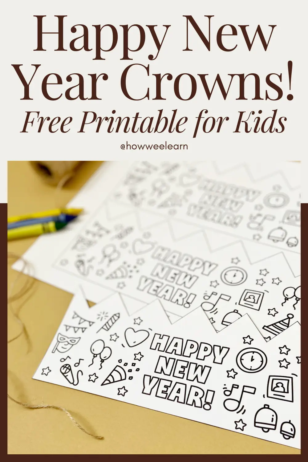 free printable new year hat template free printable new year hat template