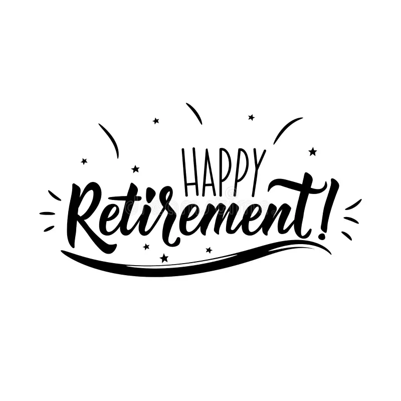 Happy Retirement Lettering Hand Drawn Vector Illustration Element Flyers Banner Posters Modern Calligraphy Positive Image135651968 Happy Retirement Lettering Hand Drawn Vector Illustration Element Flyers Banner Posters Modern Calligraphy Positive Image135651968