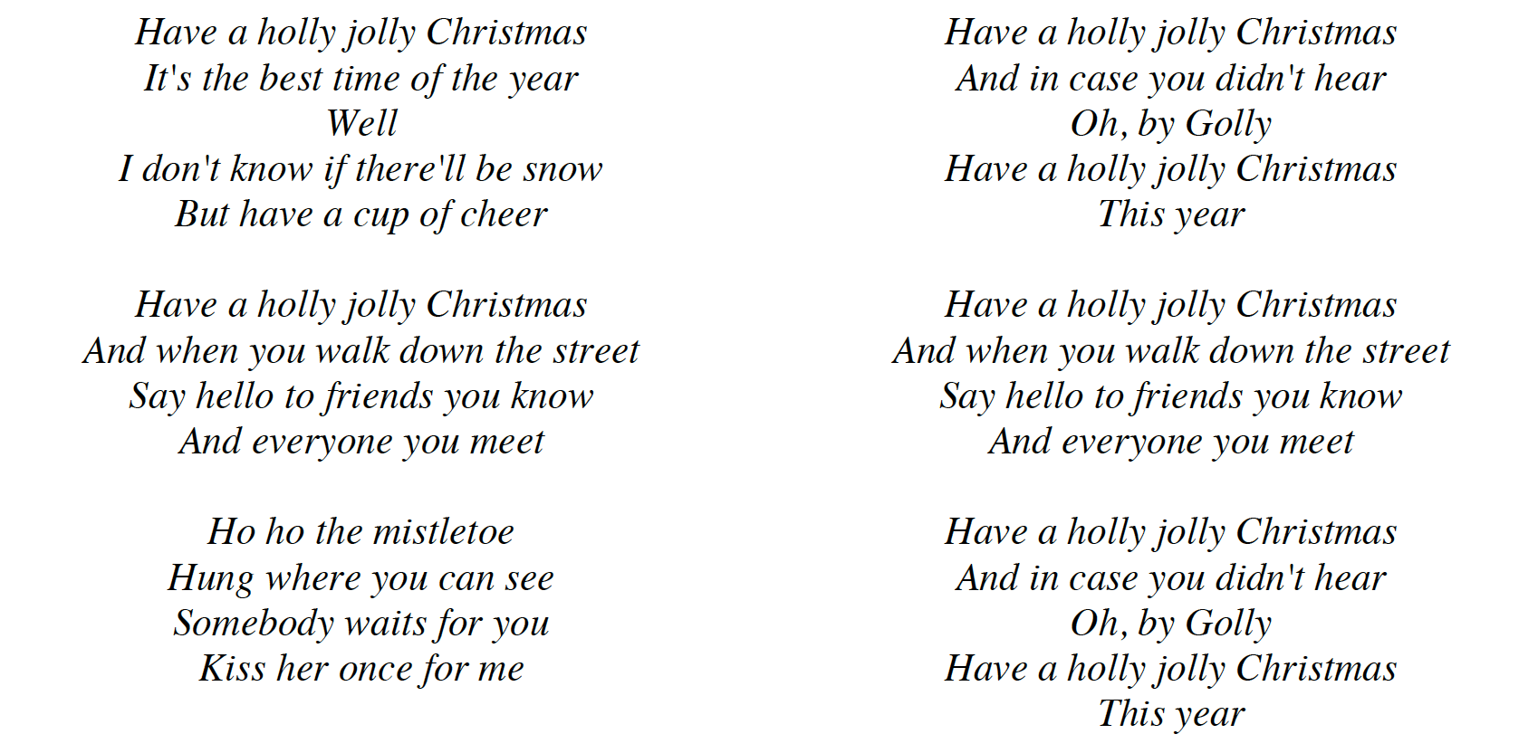 Have A Holly Jolly Christmas Christmas Lettern Have A Holly Jolly Christmas Christmas Lettern