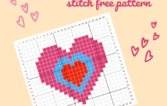 Hearts On Hearts Cross Stitch Free