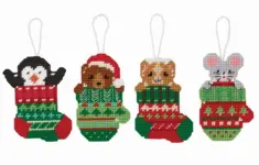 Herrschners Christmas Critters Ornament Plastic Canvas Free Download
