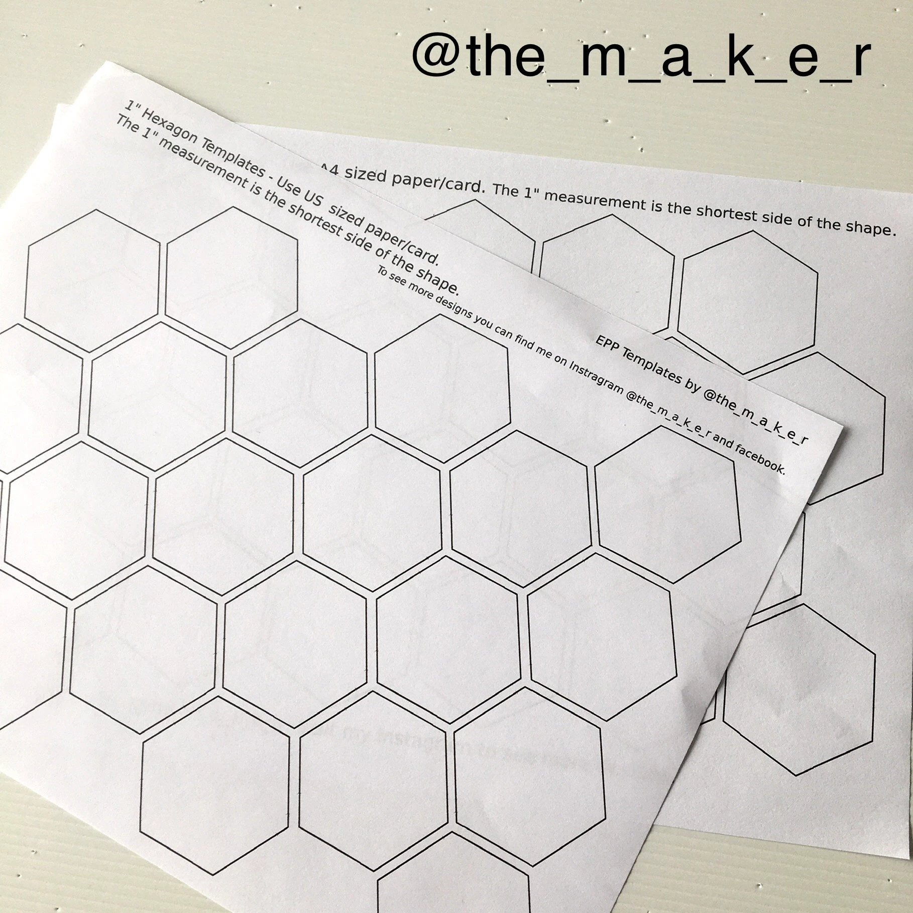 free printable hexagon shapes free printable hexagon shapes