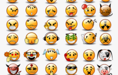 HoJhJw Free Printable Emoji Feelings Chart Hd Png Download