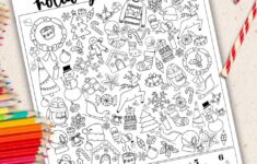 Holiday Look Find Find The Hidden Christmas Objects Printable