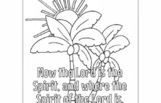 Holyspirit Classic Doodle Free Coloring Page