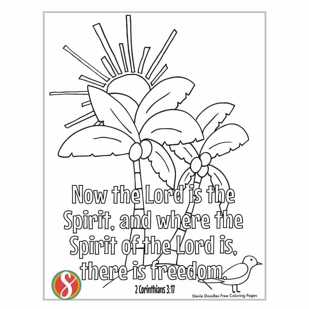 free printable holy spirit coloring pages