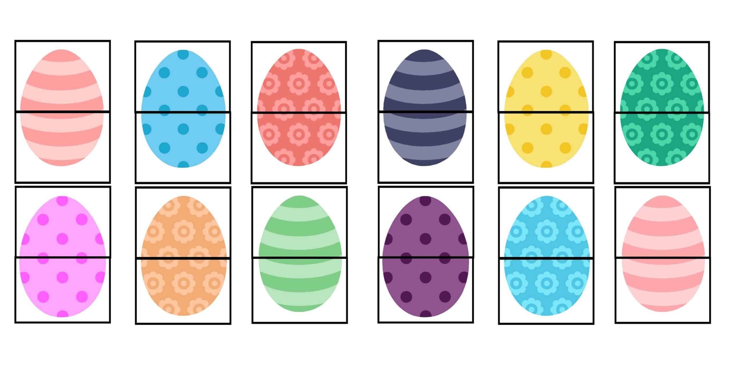 Homemade Easter Egg Games Kids Printable Homemade Easter Egg Games Kids Printable