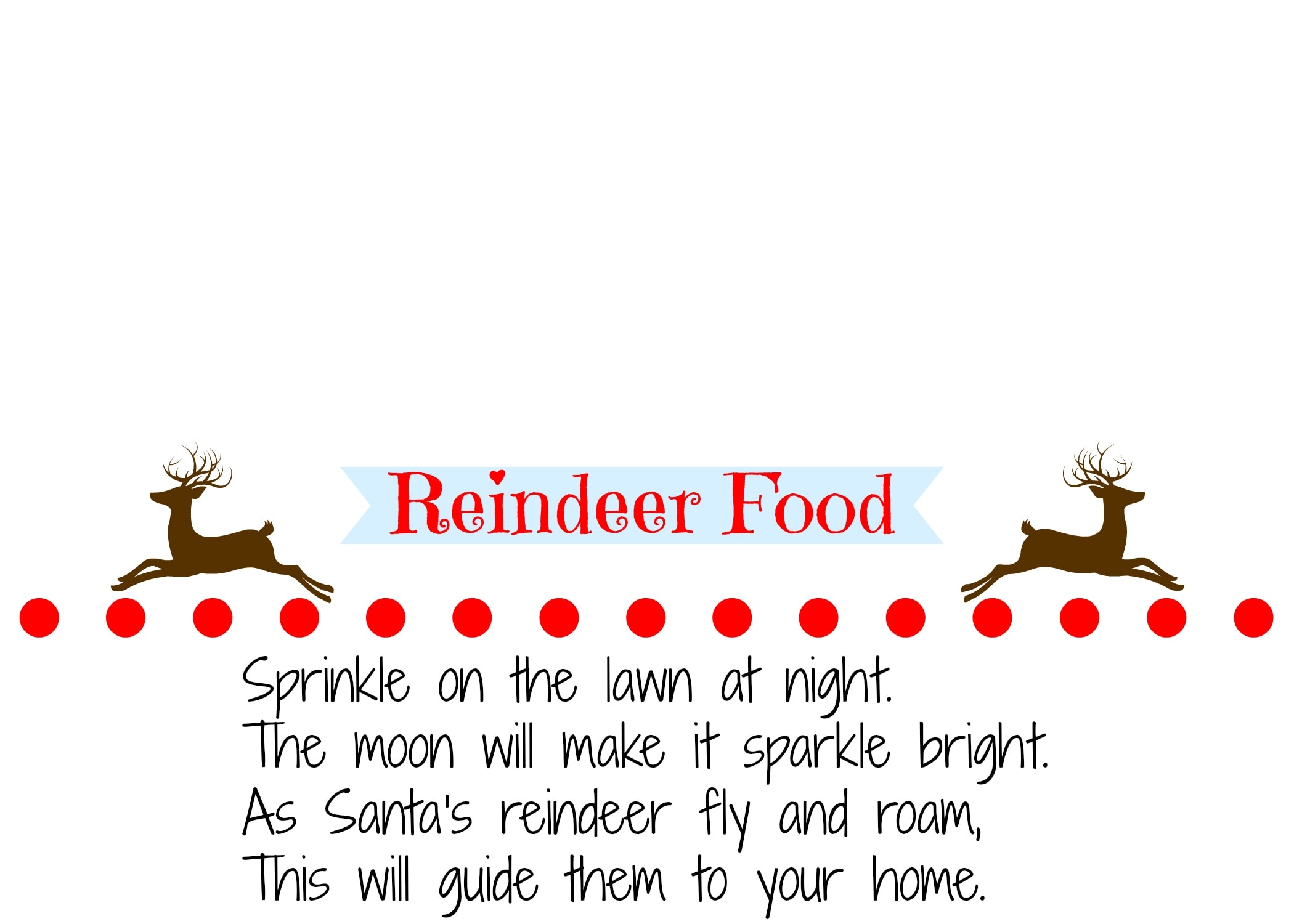 Homemade Reindeer Food Recipe