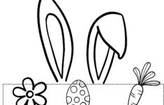 Hop To It Print This Easter Bunny Ears Headband