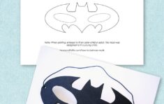 How To Batman Mask