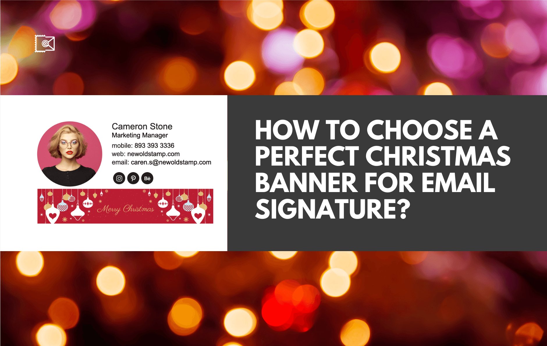 How To Choose A Perfect Christmas Banner For Email Signature