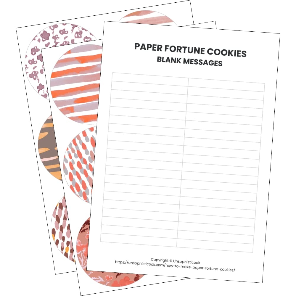 How To Make Paper Fortune Cookies How To Make Paper Fortune Cookies