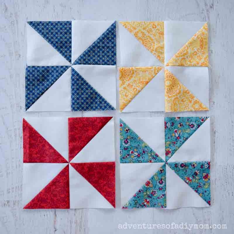 How To Make Pinwheel Quilt Block