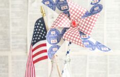 How To Make Pinwheels For The 4th Of July