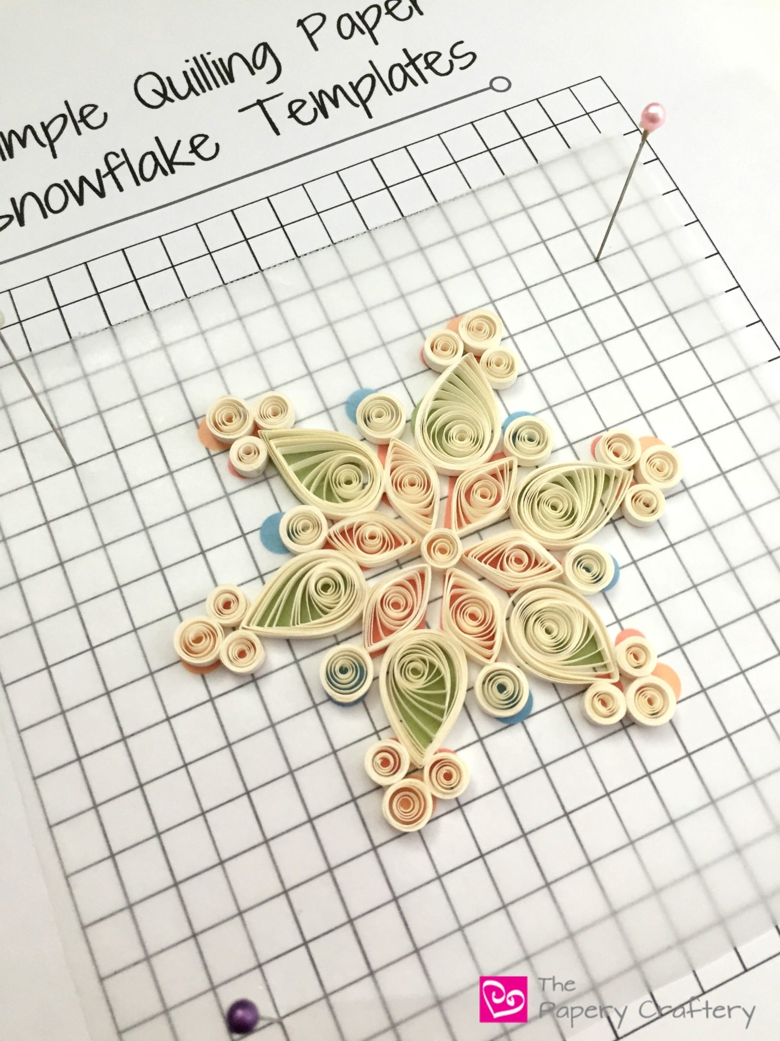 How To Make Quilling Paper Snowflakes How To Make Quilling Paper Snowflakes
