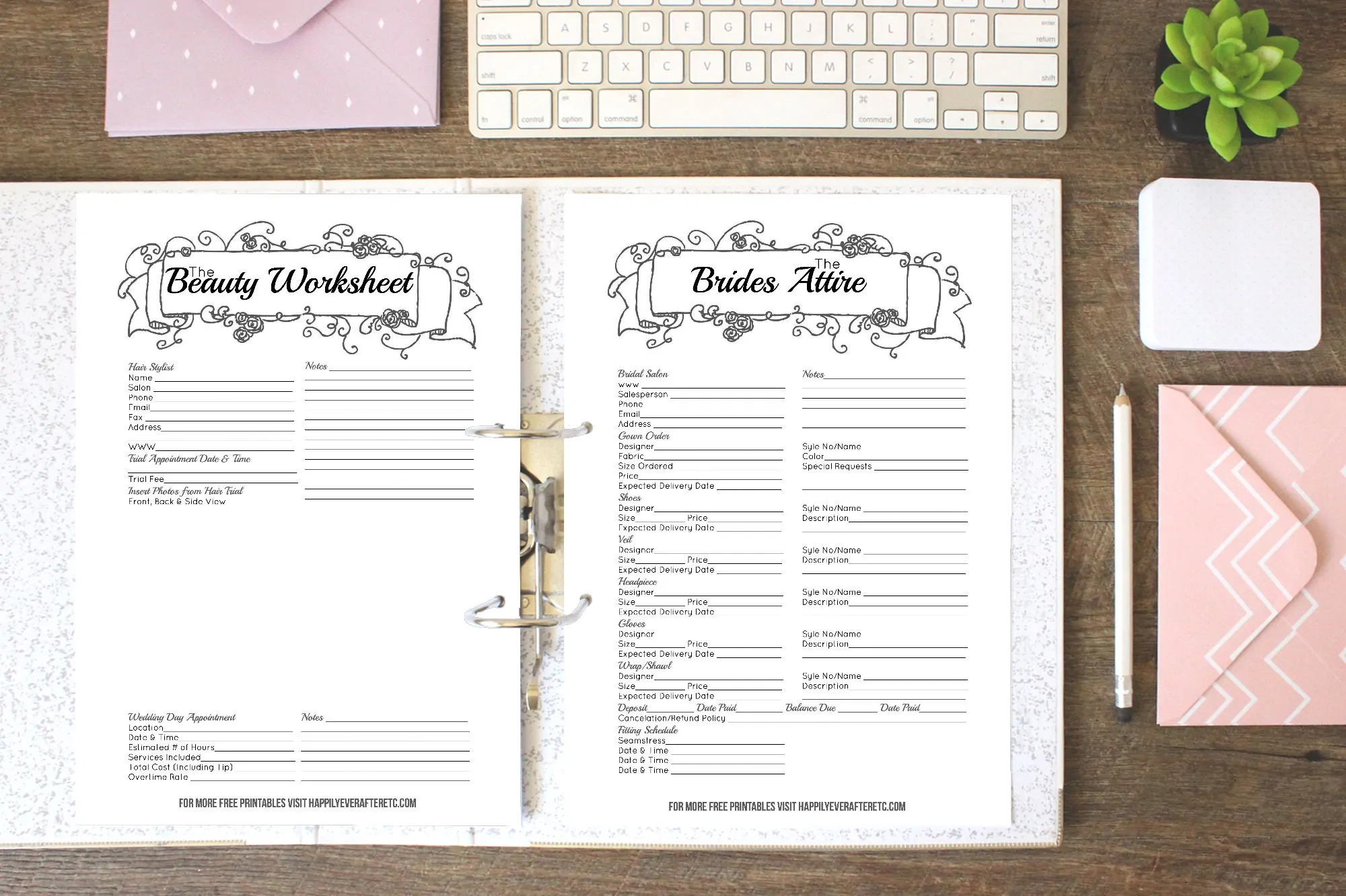How To Put Together Your Perfect Free Wedding Binder 42 Free Wedding Printables