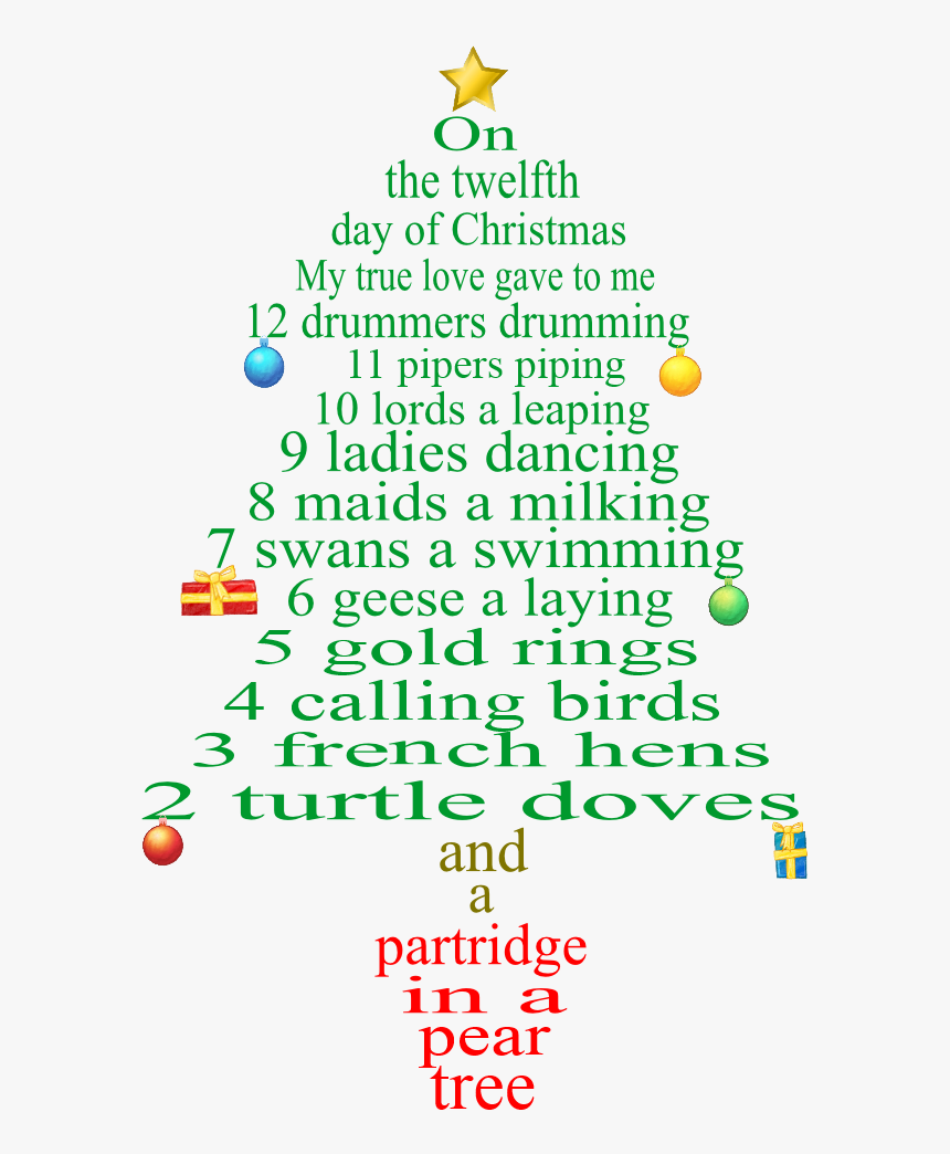 Hxmomib Pics Photos Days Christmas Lyrics Printable 12 Days