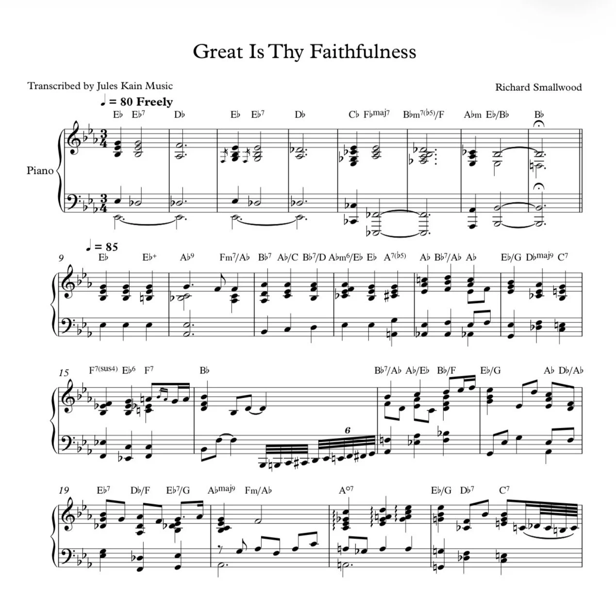 free printable black gospel sheet music