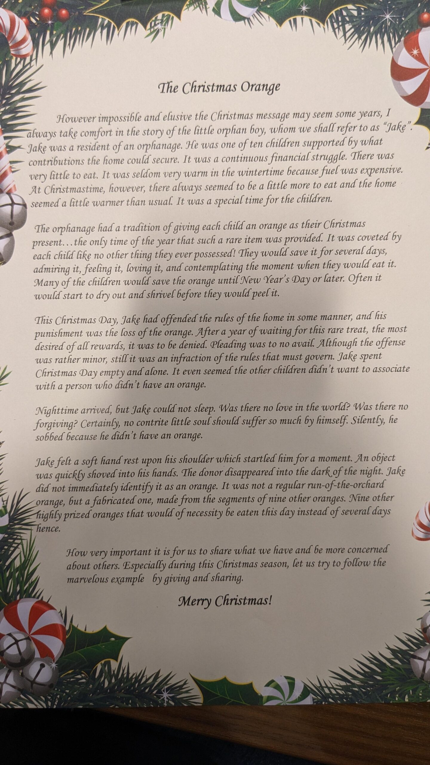 I Got A Bizarre Christmas Bonus Of A Story About